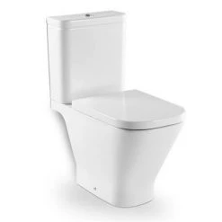 Roca The Gap Close Coupled Toilet with Soft-Close Seat