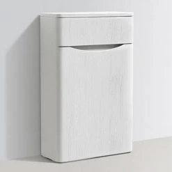 Monza White Ash WC Unit Only - 500mm Wide 8 Monza White Ash WC Unit Only - 500mm Wide -Toilets Shop Ronda White Ash WC Unit 500mm d1 460