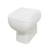 Rak Series 600 Back to Wall BTW Pan with Wrap Over Seat -Toilets Shop S600 BTWPAN SEAT p