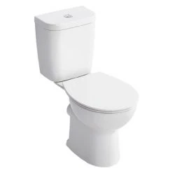 Armitage Shanks Sandringham 21 Smooth Close Coupled WC + Soft Close Seat