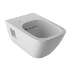 Geberit Selnova Square Rimless Wall Hung Pan + Soft Close Seat 5 Geberit Selnova Square Rimless Wall Hung Pan + Soft Close Seat -Toilets Shop SELSQWHWC D1 460