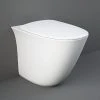 RAK Sensation Rimless Back To Wall Pan + Soft-Close Seat -Toilets Shop SENBTWPANSC P