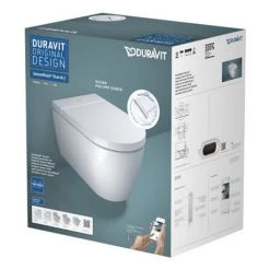 Duravit SensoWash Starck F Lite Compact Wall Hung Shower Toilet + Install Kit -Toilets Shop SENSO WC D1 460