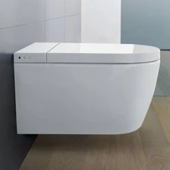 Duravit SensoWash Starck F Lite Compact Wall Hung Shower Toilet + Install Kit -Toilets Shop SENSO WC D3 460