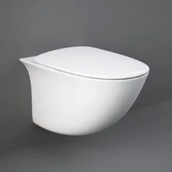 RAK Sensation Rimless Wall Hung Pan + Soft-Close Seat