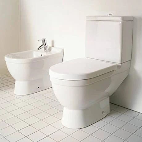Duravit Starck 3 HygieneGlaze Close Coupled Toilet + Seat 4 Duravit Starck 3 HygieneGlaze Close Coupled Toilet + Seat - Image 2