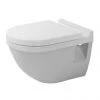 Duravit Starck 3 HygieneGlaze Wall Hung Toilet Pan + Seat 1 Duravit Starck 3 HygieneGlaze Wall Hung Toilet Pan + Seat -Toilets Shop SKSWHSS P 1