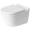 Duravit Starck 3 Durafix Wall Hung Toilet + Seat -Toilets Shop SKWHSS P