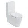 Britton Bathrooms Stadium Close Coupled Toilet + Soft Close Seat 1 Britton Bathrooms Stadium Close Coupled Toilet + Soft Close Seat -Toilets Shop STADCC P