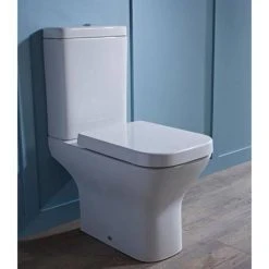 Tavistock Structure Open Back Close Coupled WC & Soft Close Seat 8 Tavistock Structure Open Back Close Coupled WC & Soft Close Seat -Toilets Shop STRUC WC3 D1 460