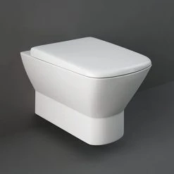 RAK Summit Wall Hung Pan + Quick Release Soft Close Seat