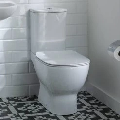 Ideal Standard Tesi AquaBlade Close Coupled WC + Seat 9 Ideal Standard Tesi AquaBlade Close Coupled WC + Seat -Toilets Shop TES CC SC D2 460