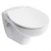 Armitage Shanks Sandringham 21 Wall Mounted WC + Soft Close Seat 2 Armitage Shanks Sandringham 21 Wall Mounted WC + Soft Close Seat -Toilets Shop V391001 P