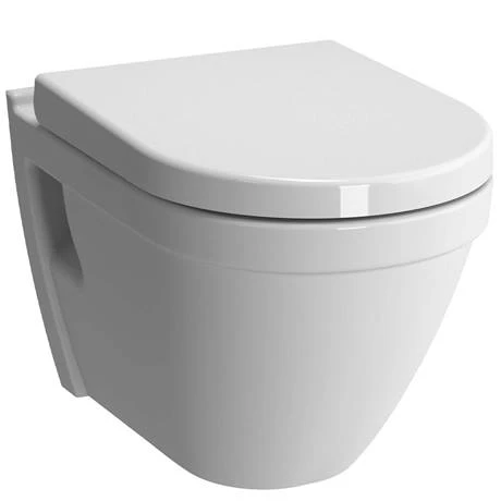 VitrA S50 Rimless Wall Hung Toilet with Seat 4 VitrA S50 Rimless Wall Hung Toilet with Seat - Image 2