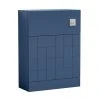 Venice Abstract WC Unit - Blue - 500mm -Toilets Shop VA600WCBLU P