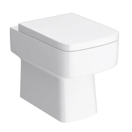 Venice Abstract White Complete Toilet Unit w. Pan, Cistern + Polished Chrome Flush 6 Venice Abstract White Complete Toilet Unit w. Pan, Cistern + Polished Chrome Flush - Image 4