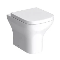 Venice 500x300mm White Gloss BTW Toilet Unit incl. Cistern + Modern Pan -Toilets Shop VB141PK d2 460