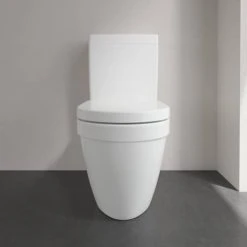 Villeroy and Boch Architectura Rimless Close Coupled Toilet (Side/Rear Entry Water Inlet) + Seat -Toilets Shop VBAABISS D3 460