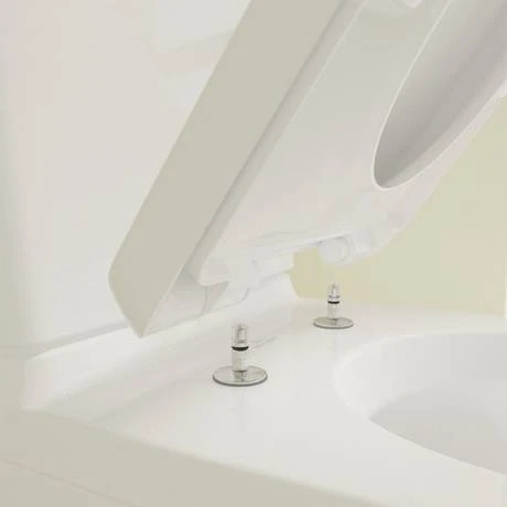 Villeroy and Boch O.novo BTW Close Coupled Toilet (Bottom Entry Water Inlet) + Soft Close Seat 4 Villeroy and Boch O.novo BTW Close Coupled Toilet (Bottom Entry Water Inlet) + Soft Close Seat - Image 2
