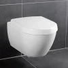 Villeroy and Boch Subway 2.0 DirectFlush Rimless Wall Hung Toilet + Soft Close Seat -Toilets Shop VBSBRWHW P