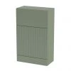 Venice Fluted 500mm Green WC Unit -Toilets Shop VF50WCG P