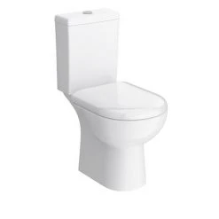 Vienna Short Projection Cloakroom Toilet with Seat -Toilets Shop VIEWC d5 460