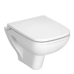 VitrA - S20 Model Wall Hung 52cm Pan - 2 x Seat Options -Toilets Shop VIT S20 WH52 ai1 460