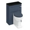 Burlington 60 Back to Wall Unit & Pan (excluding Seat) - Blue 1 Burlington 60 Back to Wall Unit & Pan (excluding Seat) - Blue -Toilets Shop W60B P14 P