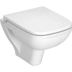 Toilets Shop 11 VitrA - S20 Model Wall Hung Short Projection (48cm) Pan - 2 x Seat Options