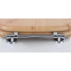 Winchester Close Coupled Traditional Toilet with Beech Toilet Seat -Toilets Shop WINPANCIS d1 460