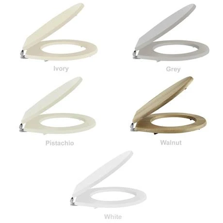 York Traditional Close Coupled Toilet + Soft Close Seat 4 York Traditional Close Coupled Toilet + Soft Close Seat - Image 2