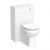 York Traditional White Ash BTW WC Unit with Pan & Top-Fixing Seat -Toilets Shop York Traditional White Ash BTW WC Unit with Pan p