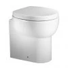 Roper Rhodes Zest Short Projection Back to Wall WC Pan & Soft Close Seat -Toilets Shop ZBWPAN45 P
