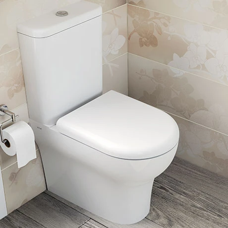 VitrA - Zentrum Close Coupled Toilet - Closed Back - 2 x Seat Options 3 VitrA - Zentrum Close Coupled Toilet - Closed Back - 2 x Seat Options