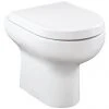 Britton Bathrooms Zen Back to Wall Pan + Soft Close Seat -Toilets Shop ZENBTW P