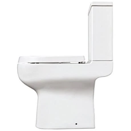 Britton Bathrooms Zen Close Coupled Toilet + Soft Close Seat 4 Britton Bathrooms Zen Close Coupled Toilet + Soft Close Seat - Image 2