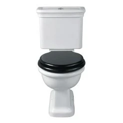 Imperial Etoile Close Coupled Toilet with Chrome Flush Push Button