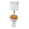 Imperial Etoile Low Level Toilet with Antique Gold Fittings -Toilets Shop ZETWLC1030I P
