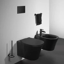 Ideal Standard Connect Air Silk Black AquaBlade Wall Hung Toilet + Soft Close Seat 13 Ideal Standard Connect Air Silk Black AquaBlade Wall Hung Toilet + Soft Close Seat -Toilets Shop dark.main 460